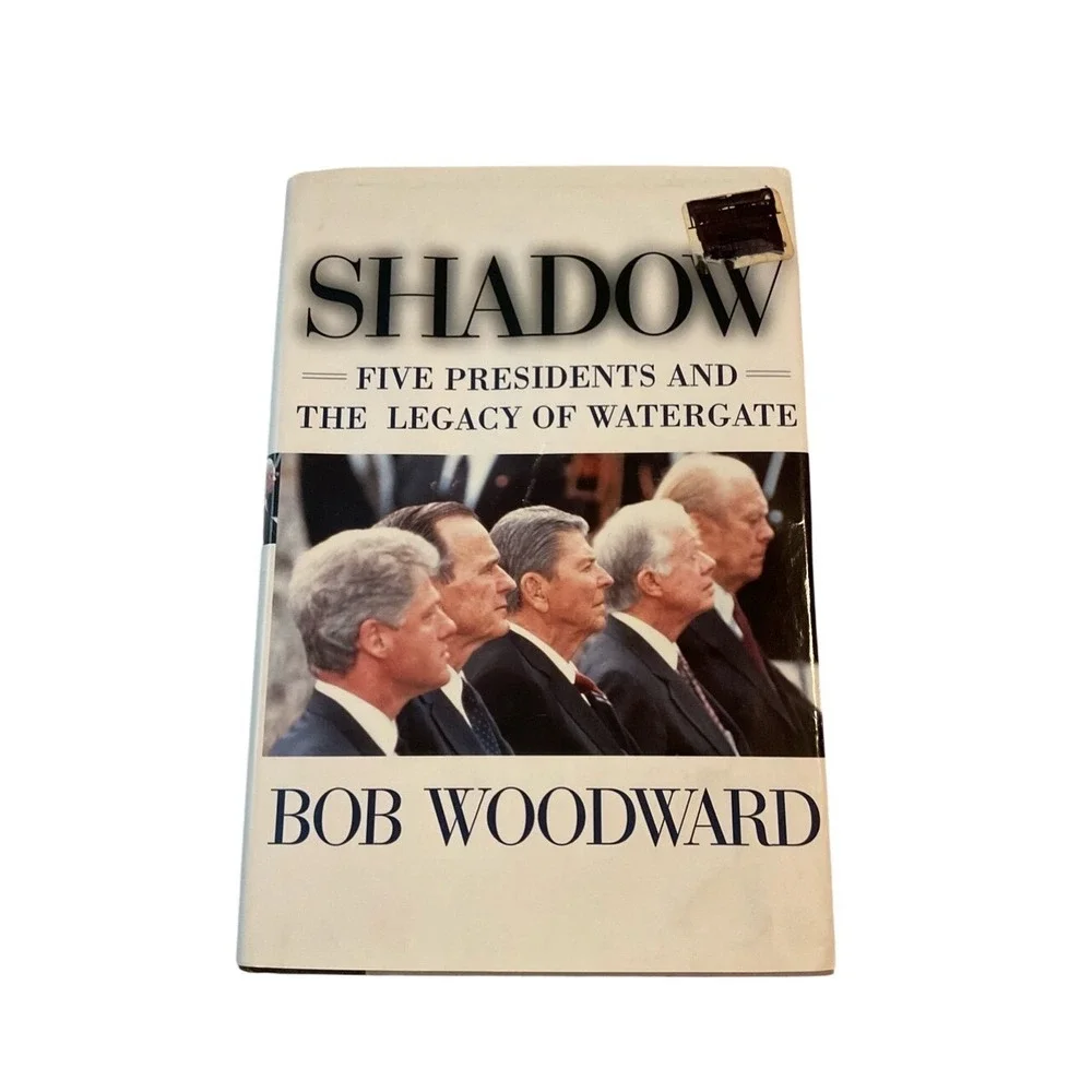 Book Set SHADOW‎ by Bob Woodward and WITH ALL DO RESPECT by Nikki R Haley Hardc